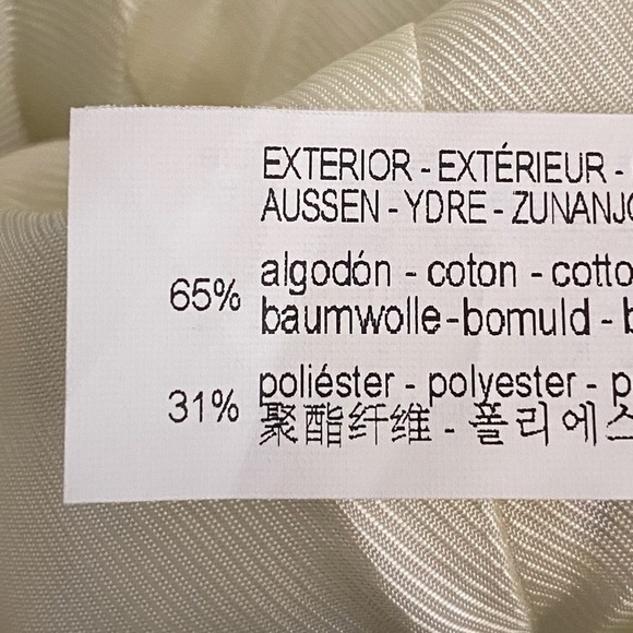 NWT. Zara Yellow/Black Textured Plaid Double Breasted Blazer. Size S. - Picture 9 of 11